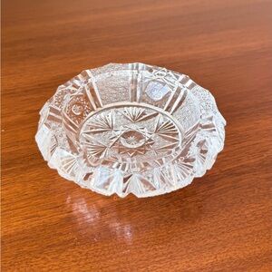 Vintage Crystal ashtray